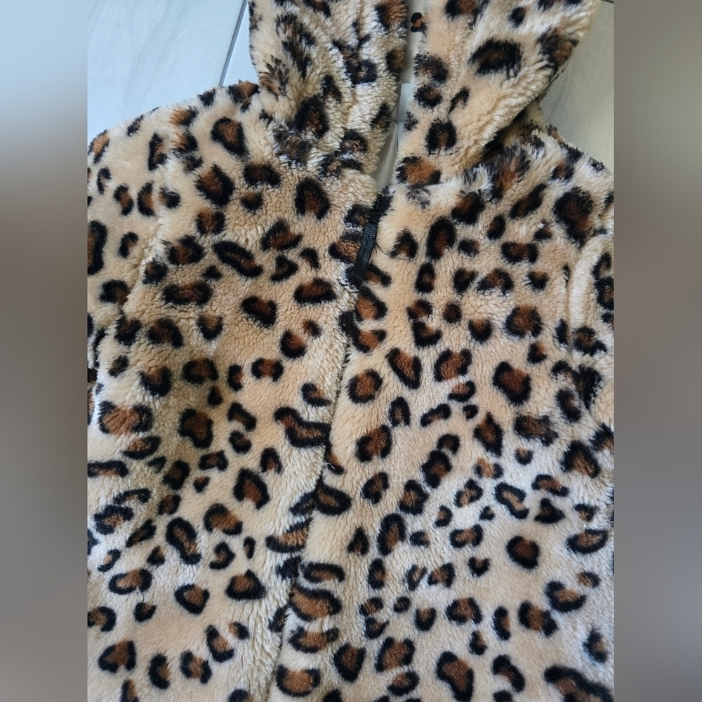 Little me Jacket & coat Leopard print kids Size 18M - Picture 10 of 13